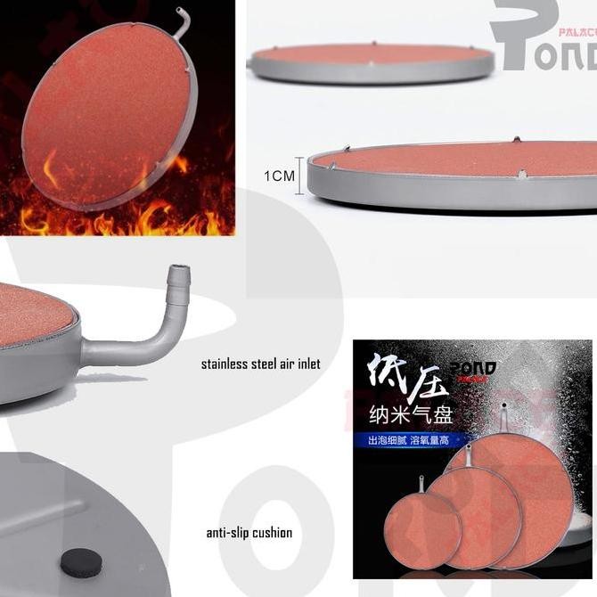 Nano Micro Bubble Diffuser Air Stone Aerofin 10 Cm New Stok