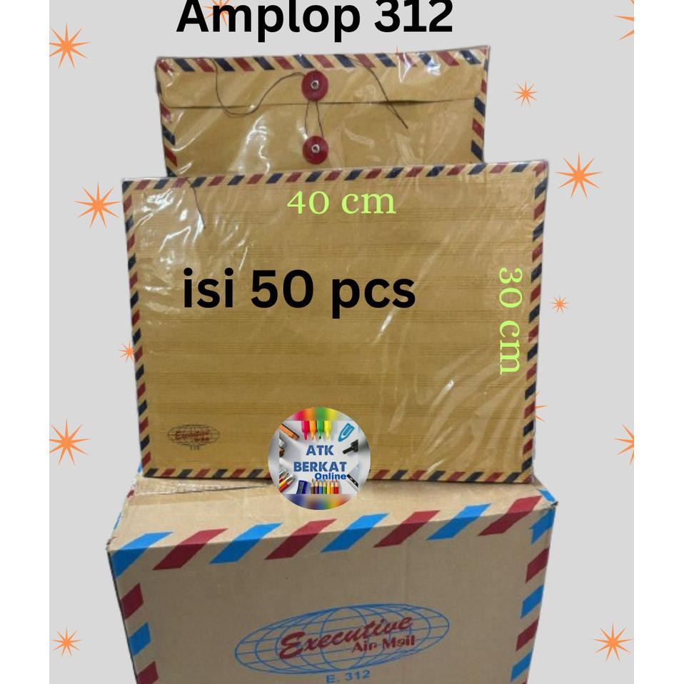 

Amplop Colat Air Mail Tali Eecutive 312 Ii 50