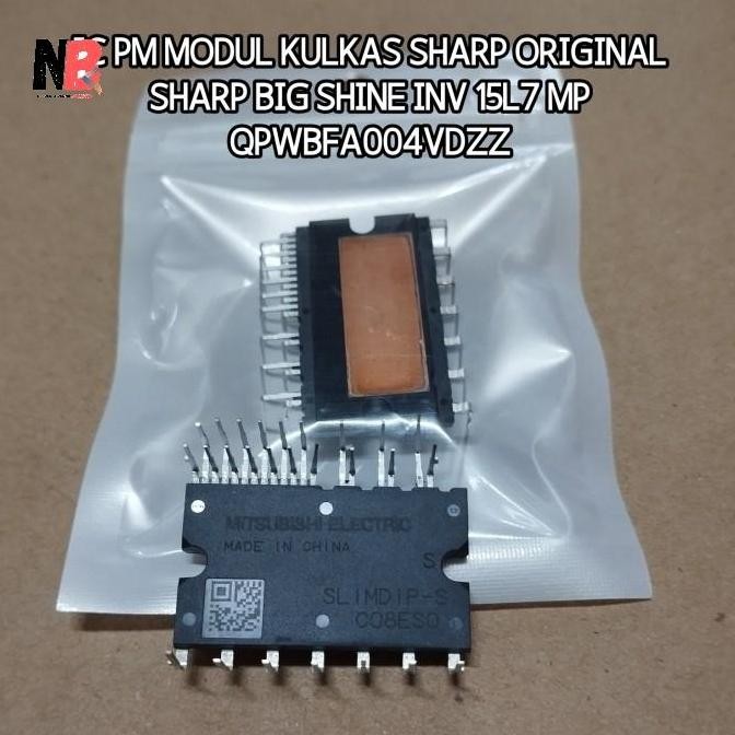 IC PM PCB KULKAS SHARP INVERTER BIG SHINE INV 15L7 M QPWBFA004VDZZ ORI
