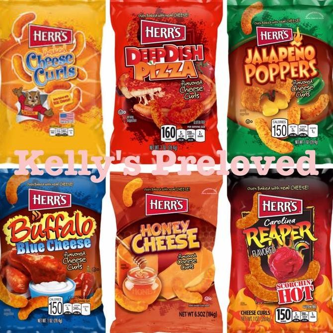 

HERR'S CHEESE CURLS | HERRS SNACK IMPORT USA