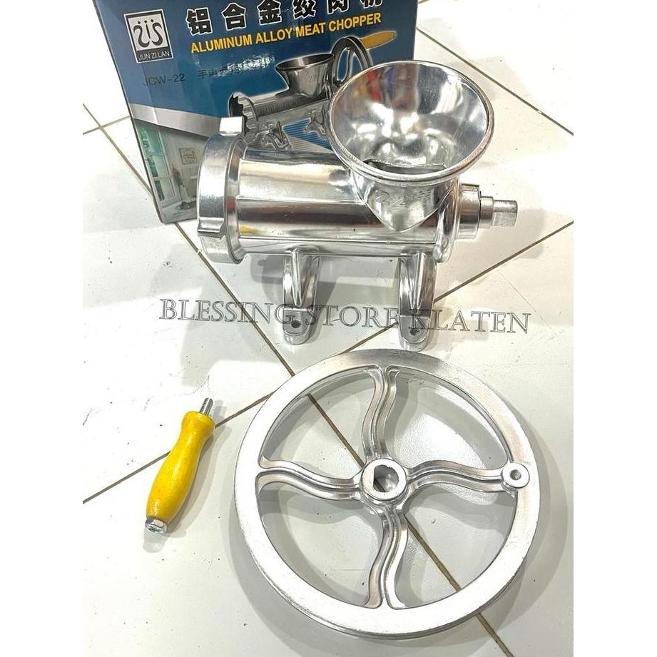 Terjangkau Gilingan Daging Manual 22 Aluminium / Gilingan Kacang / Pelet / Magot