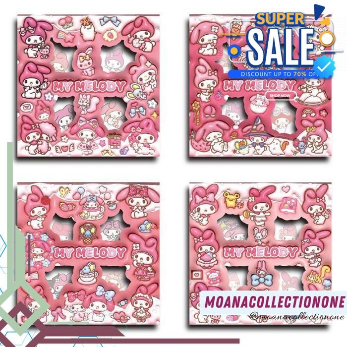 

STICKER ANAK MY MELODY SANRIO ISI 100 LEMBAR STICKER BOX PRODUK TERBAIK