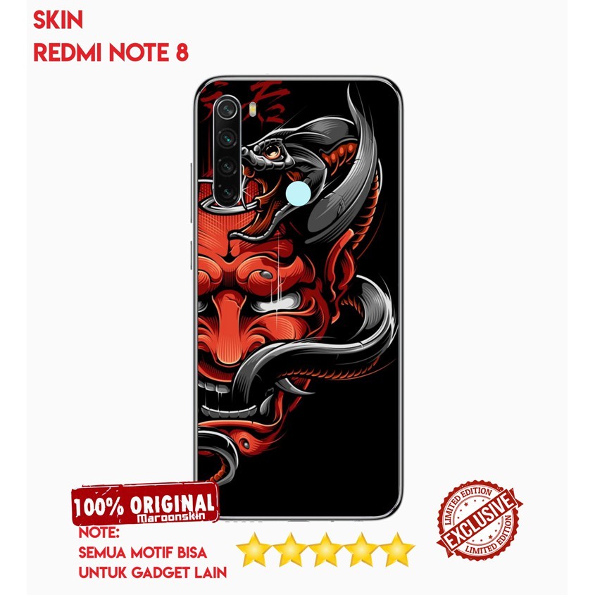 

Terlaris Redmi Note 8 Stiker Garskin Premium Not Casing Bisa Custom *Promo*