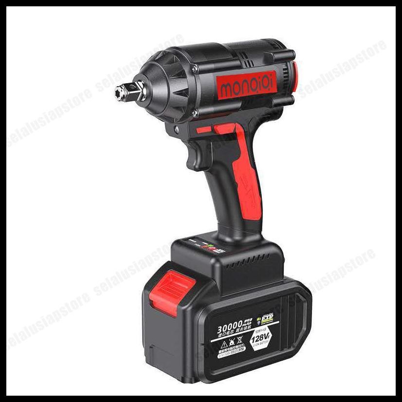 BOR CAS 1 BATERAI IMPACT WRENCH 98V PEMBUKA BAUT TRUCK MOBIL CORDLESS IMPACT 98VF UCHIHA BOR CORDLES