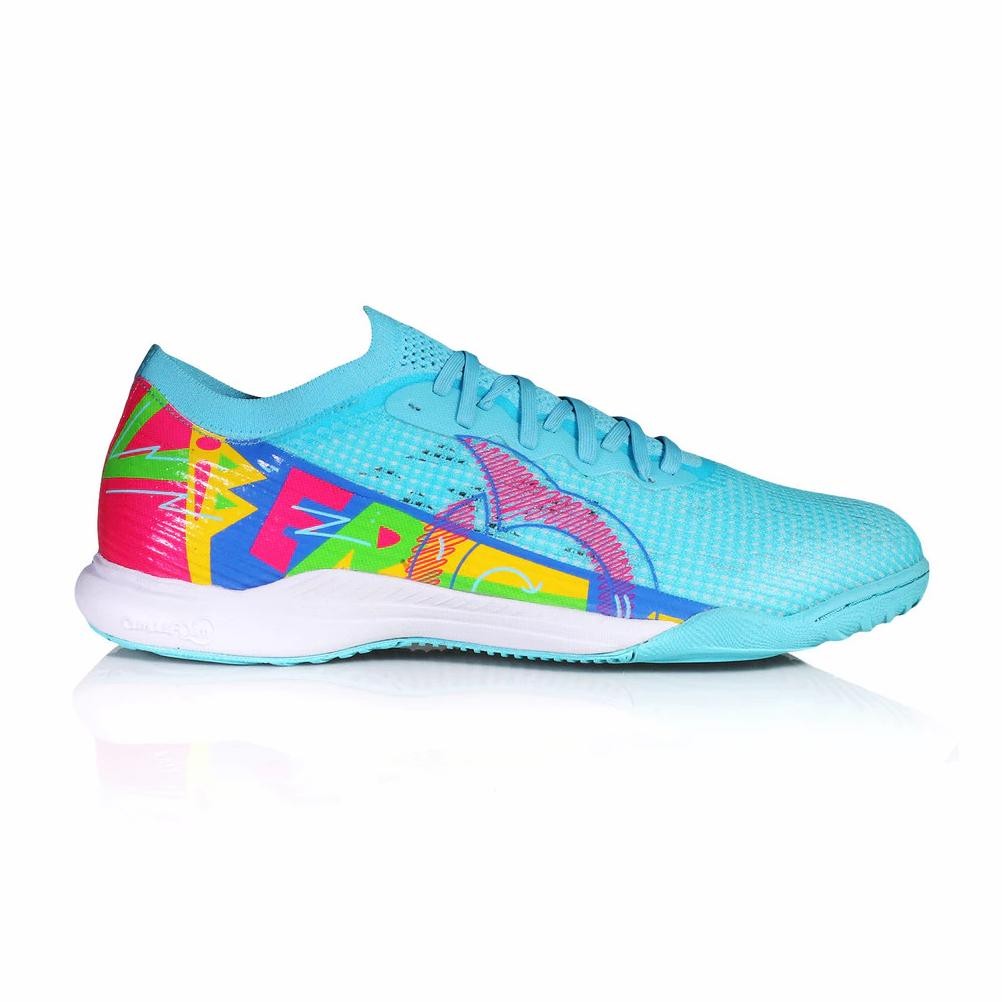 Ortuseight Sepatu Futsal Catalyst Liberte V4 IN - Cyan/Pink