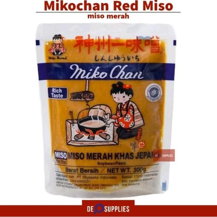 

PROMO SHINSHUICHI MIKOCHAN MISO MERAH JEPANG 300GR - RED MISO SOUP HALAL