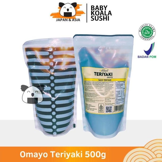 

Ready OMAYO Teriyaki Sauce 500 g Halal | Saus Teriyakai Ala Jepang