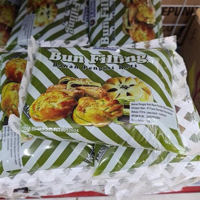 

Trans Bun Filling Rasa Pandan 1Kg Stok Terbatas