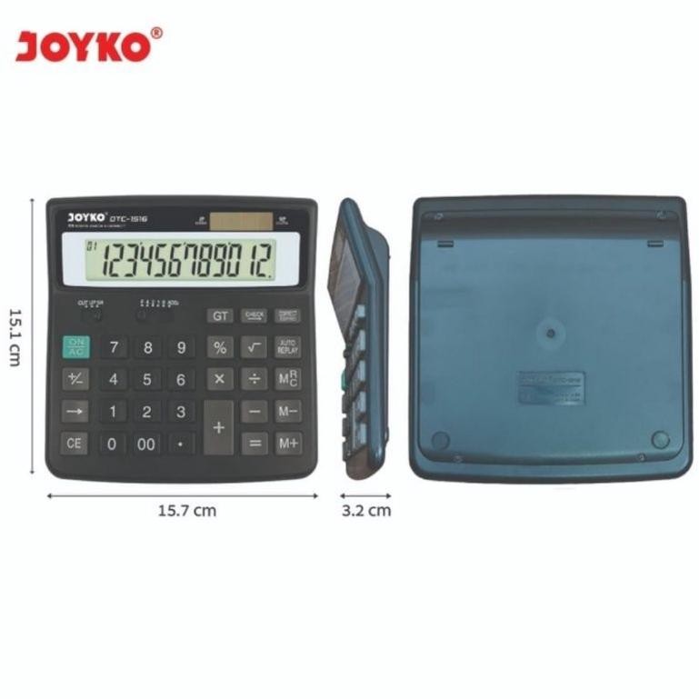 

Fuz-611 Eq-77 Joyko Dtc-1516 Check & Correct Calculator Kalkulator Bisa Cek Ulang 12 Digits Viral