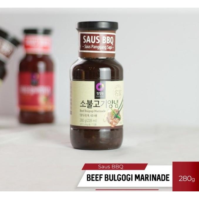 

Ready Beef Galbi BBQ Sauce Marinade Chung Jung One - 280gr