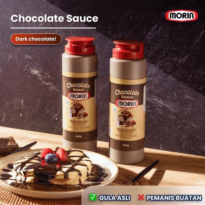 

Diskon! Morin Chocolate Sauce Tube 650 Gr