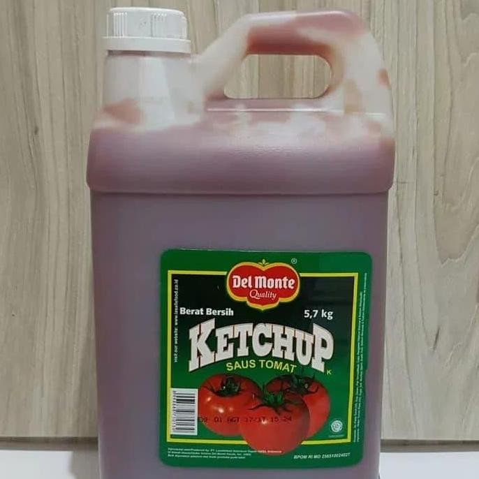 

Diskon! Delmonte Sauce Tomato 5,7 Kg / Delmonte Saus Tomat Drigen 5,7 Kg