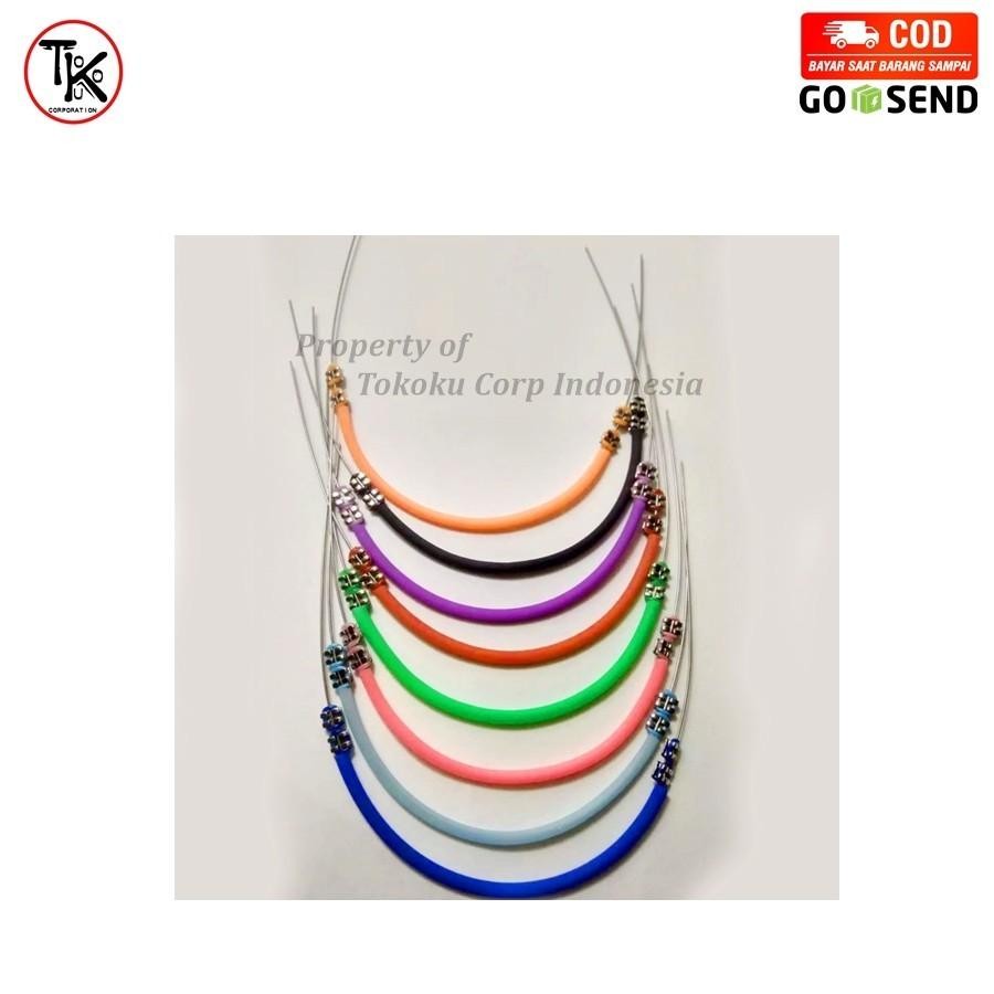 Karet Thailand Untuk Behel Gigi Warna Pink / Karet Behel Gigi Thailand