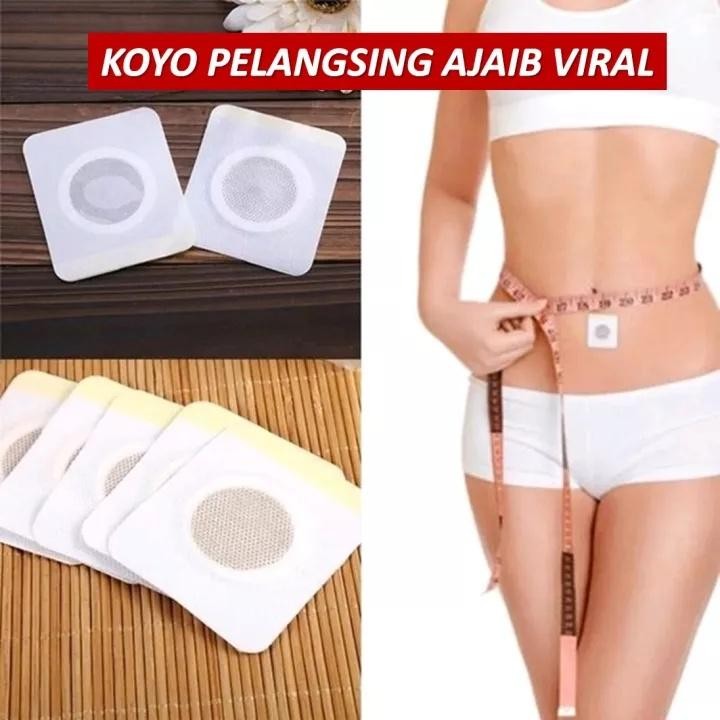 Koyo Herbal Pelangsing Bakar Lemak Cepat Patch Koyo Terapi Diabetes 10 Pcs Terlaris