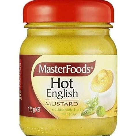 

Diskon! Masterfoods Hot English Mustard 175Gr | Sauce | Dressing | Saus