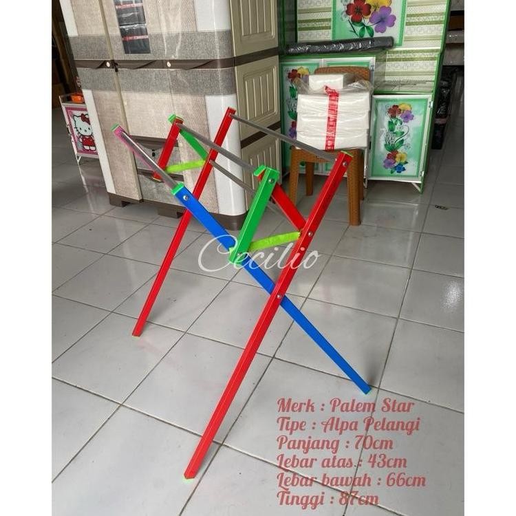 JEMURAN Jemuran Lipat Mini / Jemuran Alpa / Jemuran Kecil / Jemuran Handuk