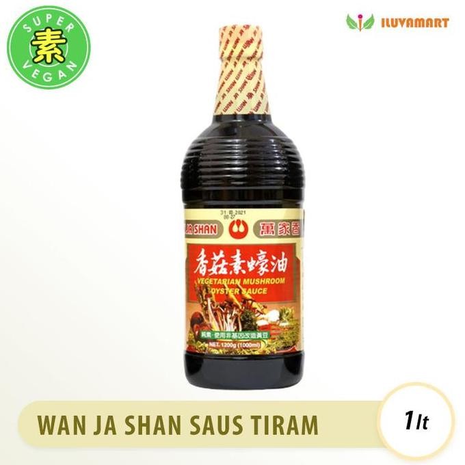 

PROMO WAN JA SHAN SAUS TIRAM 1 LT VEGETARIAN MUSHROOM OYSTER SAUCE