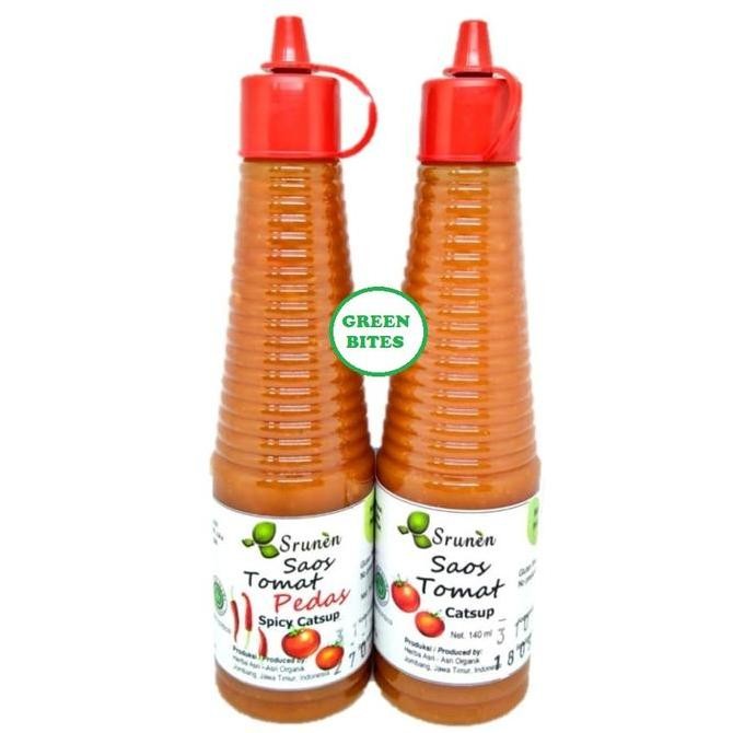 

Tersedia Srunen Saos Tomat & Saus Pedas Gluten Free - Non MSG 140ml