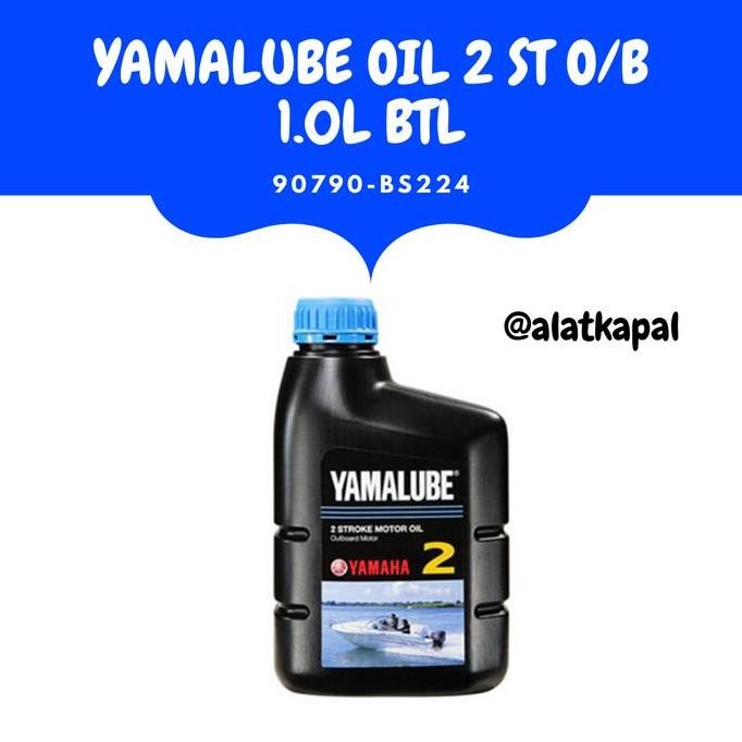 YAMALUBE MESIN TEMPEL YAMAHA OLI 2 TAK 1L BOTOL (90790-BS224)