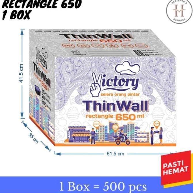 

New Victory Rectengle 500Ml ( 1Dus)
