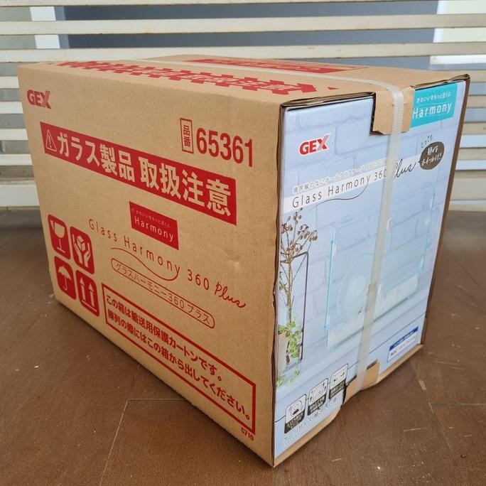 TERMURAH - GEX Glass Harmony 360 Plus Premium (kandang hamster)