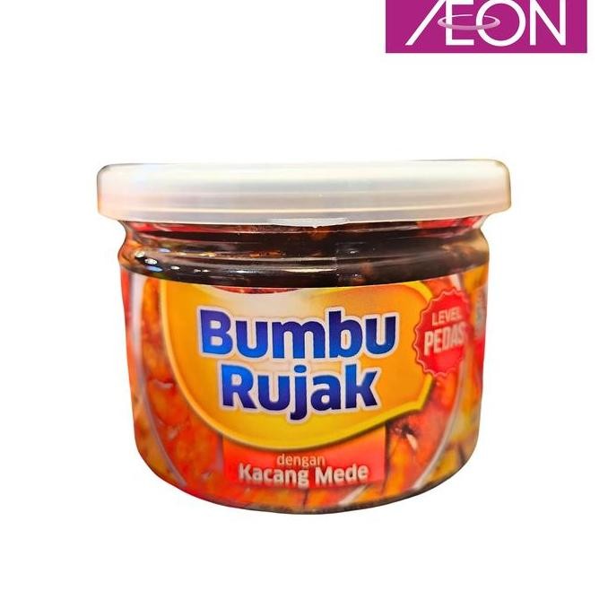 PROMO BUMBU RUJAK BUAH MERK HAESA VARIAN KACANG MEDE / METE CUP 150 GR