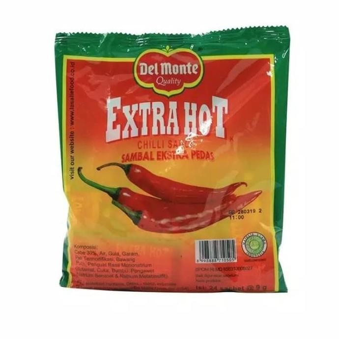 

Diskon! Delmonte Extra Hot Sachet Isi 24 - 8Gr - Bundling 6 Pcs