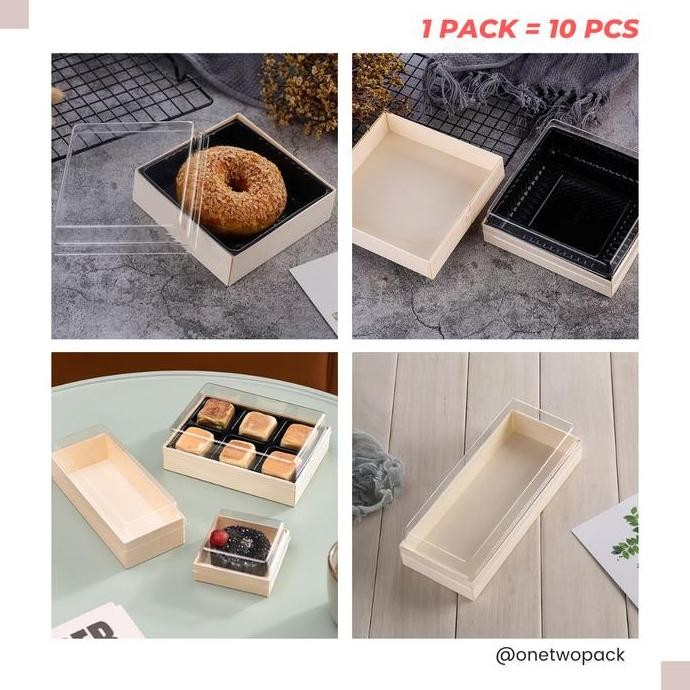 

(Nesa) (1Pack = 10Pcs) Wooden Cake Box 12X12, 15X15, 18X9