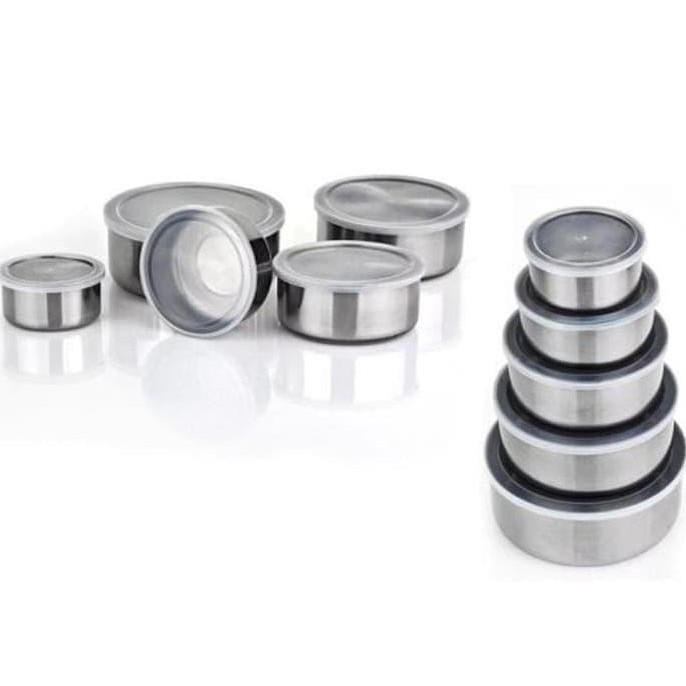 ori - rantang stainless susun 5 / lunch box susun stainless / wadah makanan