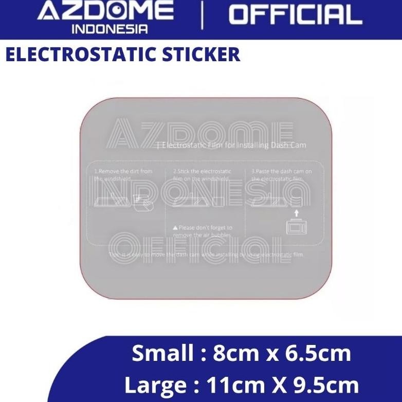 Ready Azdome Static Sticker For Dashcam