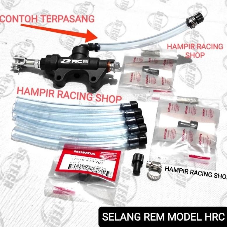 Ready [Promo] Selang Sugest Minyak Rem Belakang Model Hrc Selang Pengganti Tabung Minyak Rem Belakan