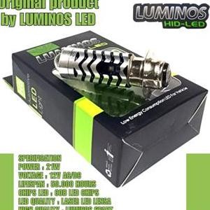 Promo LAMPU LED DEPAN MOTOR H6 LS2 LS3 LUMINOS LASER DDP 184 COD