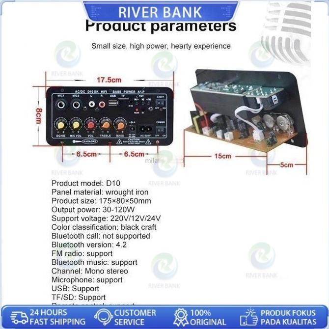 ede-78 et-98 1000W Amplifier Board Tampilan Digital Power Amplifier Board Untuk 8-12 Inci Speaker 22