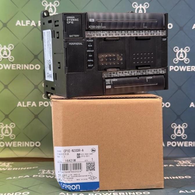 Plc Omron Cp1E-N30Dr-A Cp1E N30Dr A Cp1En30Dra N30Dra