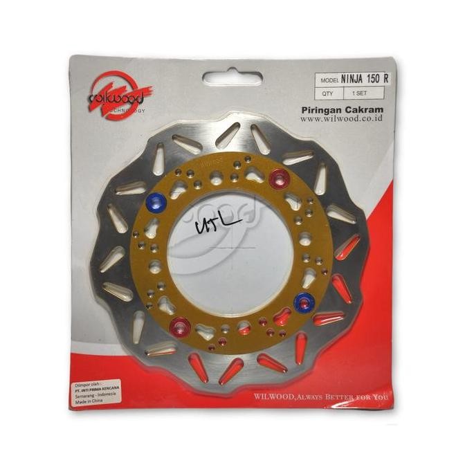 Promo DISC PIRINGAN CAKRAM BELAKANG NINJA R / NINJA RR WILWOOD VARIASI COD
