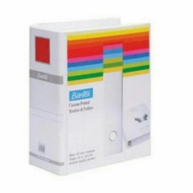 

ODNER FOLIO 10cm BANTEX 1312 07 PUTIH / INSERT POST PIPE BINDER F4