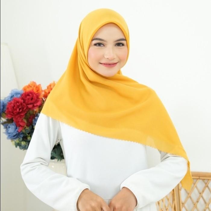 Mevrouw Hijab Segiempat Voal Sahara 115X115 Lasercut Group 1