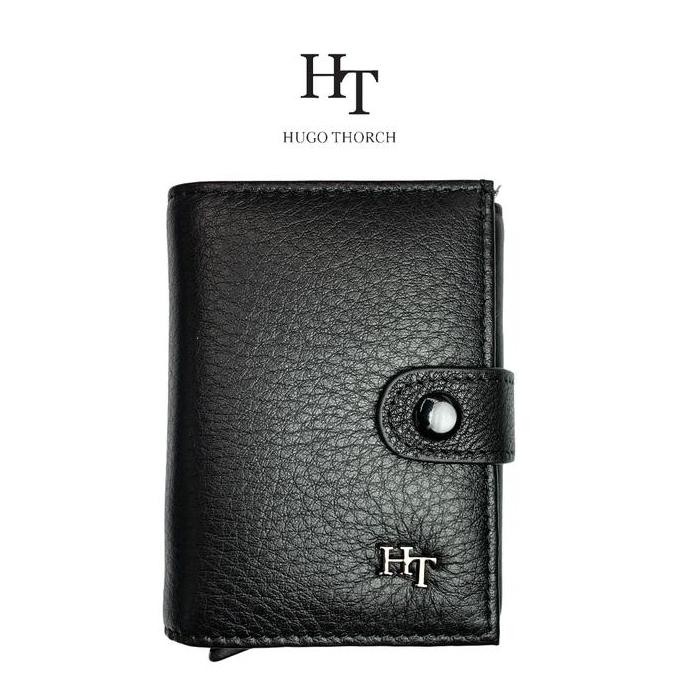 

NEW EKSKLUSIF DOMPET KARTU CARD HOLDER PRIA HT ANTI RIFD KULIT ASLI