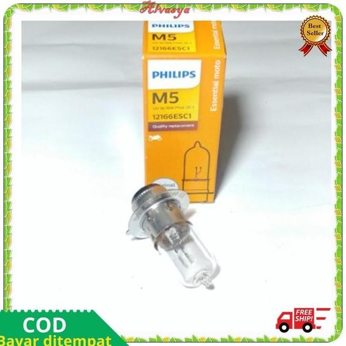 Promo Bohlam Lampu Depan Philips Original Bohlam philips Motor Vario Beat COD