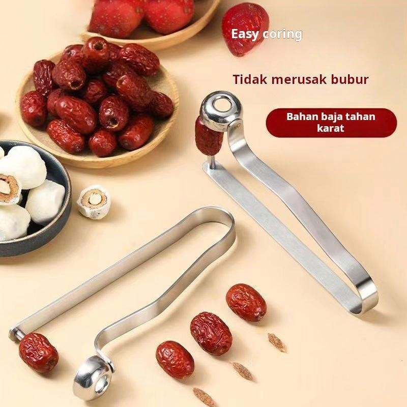 

Alat Penghapus Inti Kurma Merah, Alat Penghapus Inti Kurma Stainless Steel, Alat Rumah Tangga, Alat Penghapus Inti Kurma Besar