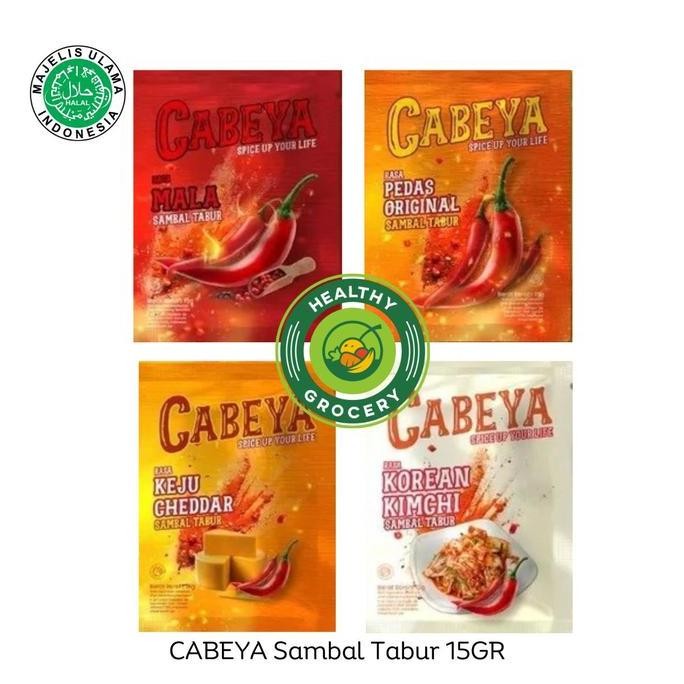 

{{{{{{] CABEYA Sambal Tabur Rasa KOREAN KIMCHI 15gr / CABEYA Sambal Tabur Rasa KEJU CHEDDAR 15gr