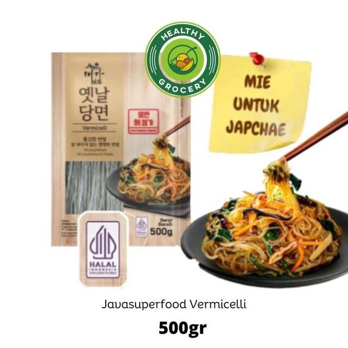 

,,,,,,,] Javasuperfood Korean Vermicelli 500gr / Mie Japchae / Sohun