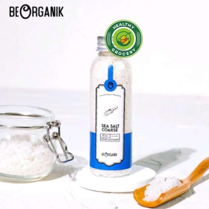 

:<:<:<:<] Beorganik Sea Salt Coarse 90gr / Garam Laut Kasar