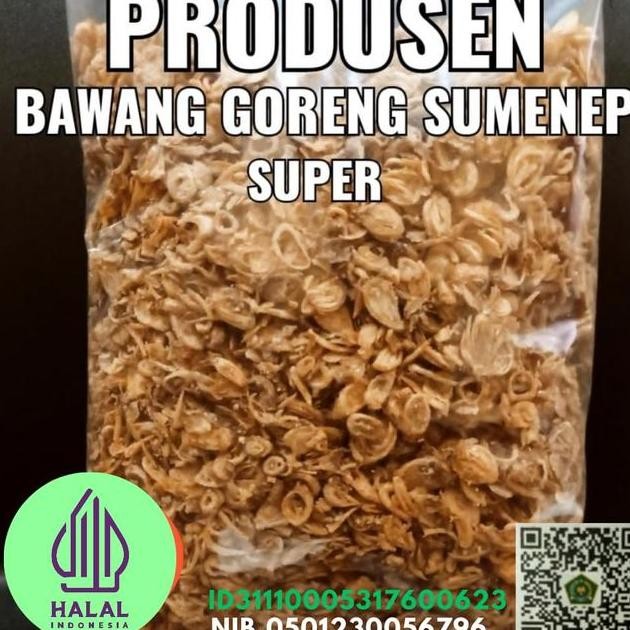 

Bawang Goreng Brebe Gurih Dan Renyah 1 Ilogram.