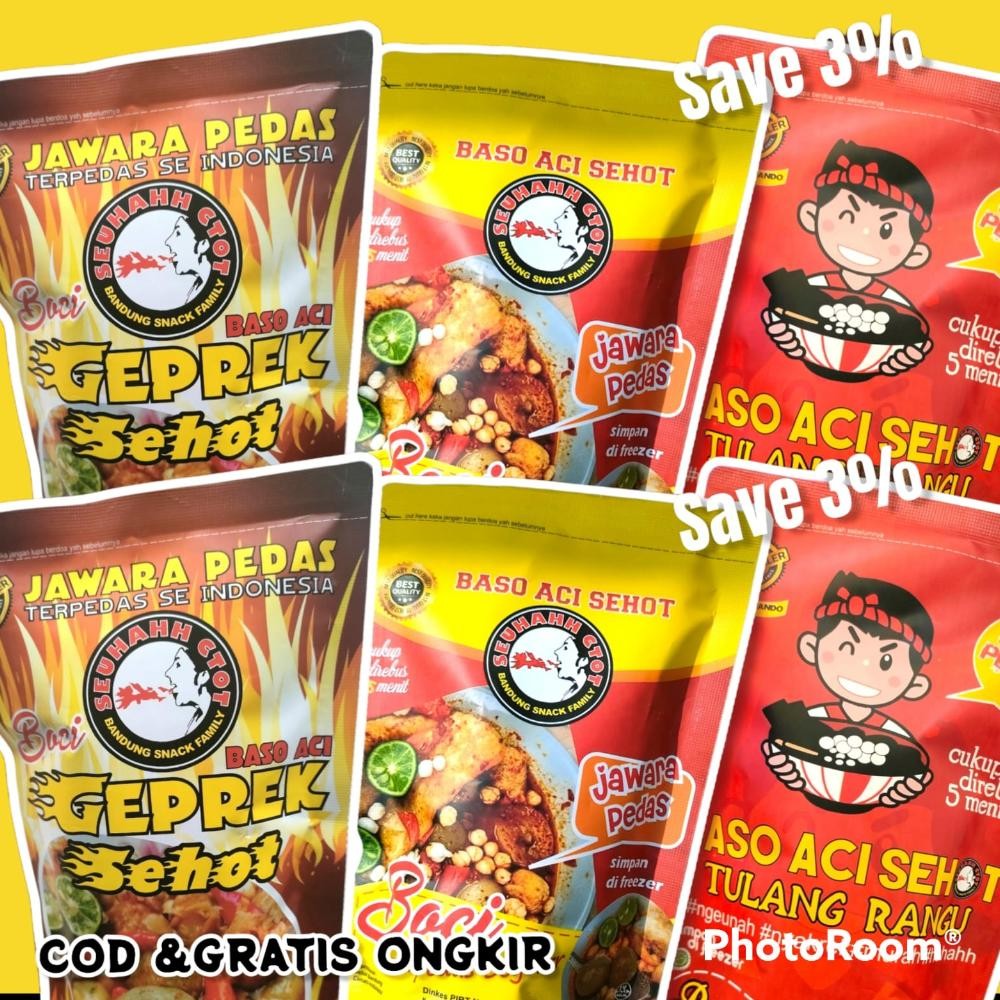 

Paket Bundling 6 bks Boci, Bocitur, Boci Geprek