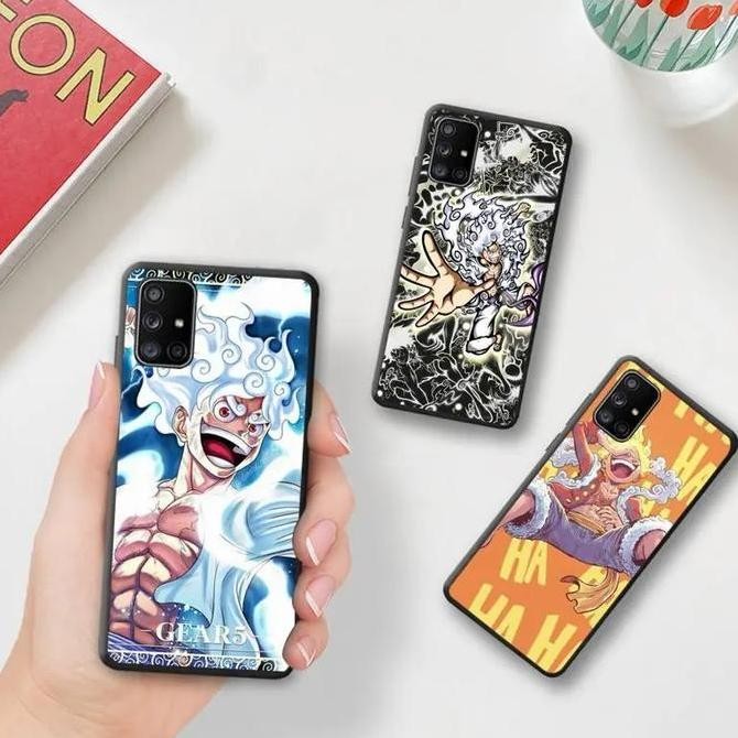 Terlaris One Piece Luffy Gear 5 Glass Case SAMSUNG GALAXY A11 A21 A31 A51 A71 SALE