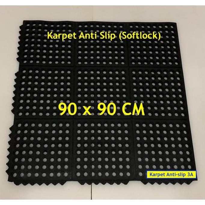 Terbaru Karpet kamar mandi anti slip/ Karpet lantai karet bolong/ softlock