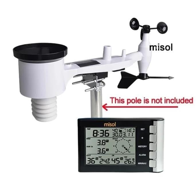 Anemometer Wireless Weather Station Misol Wh-5300-1