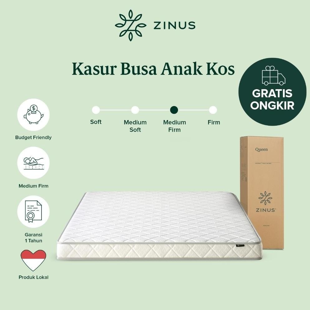 Kasur Busa Zinus Anak Kos Mattress in a Box