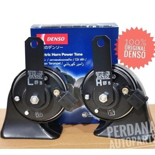 ORIGINAL KLAKSON DENSO SINGLE PIN TOYOTA INNOVA ZENIX